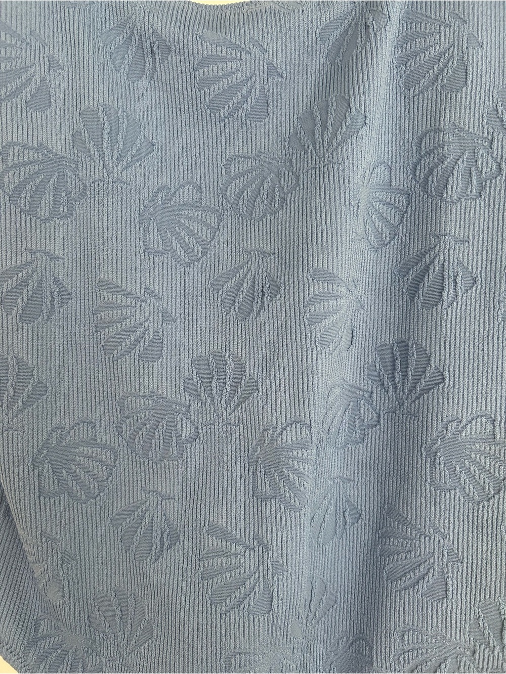 Ribbed seashell one piece - Picture 2 of 5